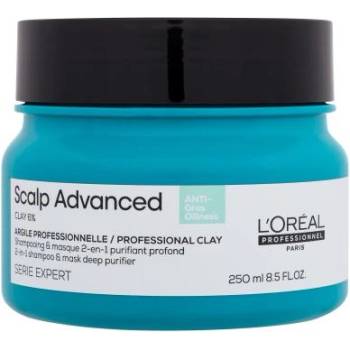 L'Oréal Scalp Advanced Anti-Oiliness Professional Clay дълбоко почистваща глина за коса 250 ml за жени