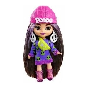 Mattel Stylish fashion doll Barbie Extra Mini Minis accessories HLN46 ZA5105 B