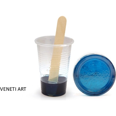 PourArt Koncentrát Veneti Art 17 peacock modrá 100 g