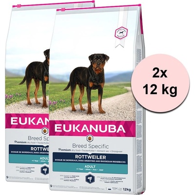 EUKANUBA РОТВАЙЛЕР - 2 x 12 кг