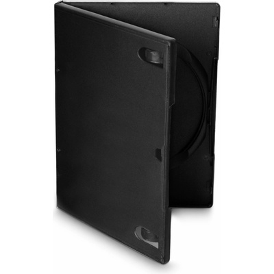 Obal na CD/DVD Cover IT Krabička na, černá, 14mm,10ks/bal (27081P10)