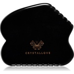 CRYSTALLOVE Black Obsidian Contour Gua Sha масажно приспособление
