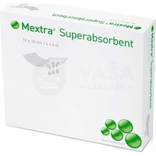 Mextra Superabsorbent Superabsorbujúci obväz (10 x 10 cm) 10 ks