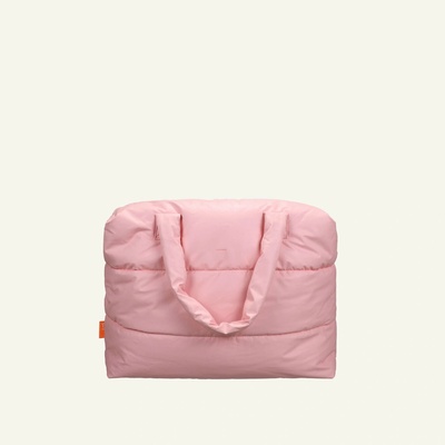 RILLA Nadýchaná prošívaná taška Tinne + Mia CAMILL pink dolphin
