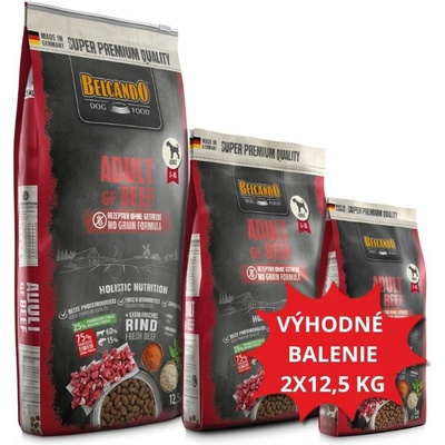 Belcando Adult GF Beef 2 x 12,5 kg