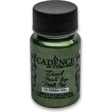 Cadence Activa akrylová barva metalic zelená 50 ml