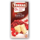 Torras Bíla Čokoláda s Goji 75 g