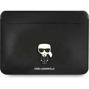 Image 1 of KARL LAGERFELD Saffiano Ikonik Sleeve 16 (KLCS16PISFBK)