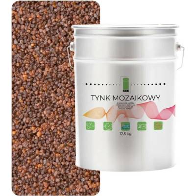 MOZAIKOVÁ OMÍTKA HNĚDÁ VNITŘNÍ VENKOVNÍ MOZAIKA 12,5Kg VÝROBCE