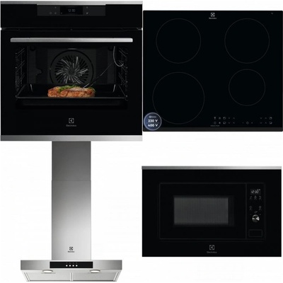 Set Electrolux KOEBP39X + LIR60433B + LFT426X + LMS2203EMX