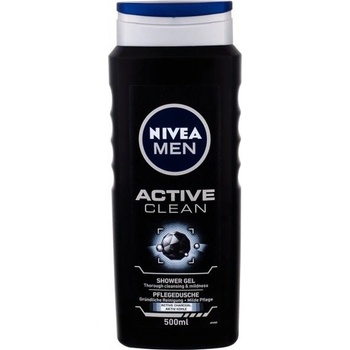 Nivea Men Active Clean sprchový gél 12 x 500 ml