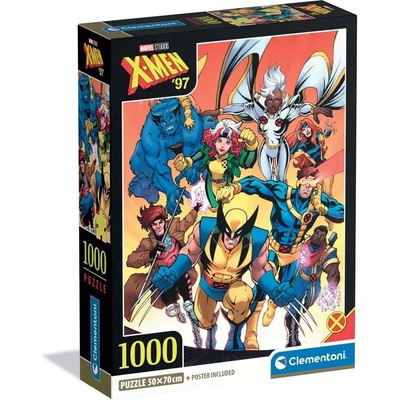 Clementoni Пъзел 1000 части marvel xmen compact box clementoni