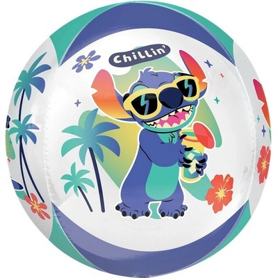 Anagram Guľa Stitch 40 cm fóliový balónik