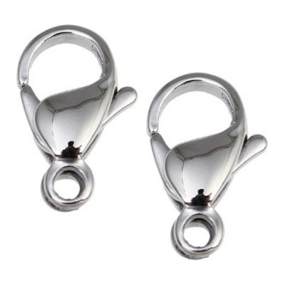 Karabinka 9 x 5,5mm chirurgická ocel - Obsah balení 10 ks KO 007a – Zboží Dáma