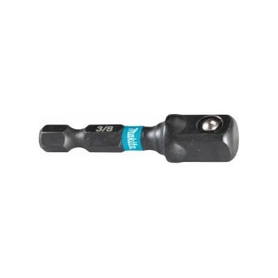 Makita Адаптер за въртящ момент makita 1/4" impact ЧЕРЕН, квадратен задвижващ механизъм 3/8", 50 мм b-66868 (b-66868)