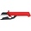 KNIPEX Кабелен нож с предпазител, сменяемо острие, VDE 1000V червена ръкохватка 190мм, - K9856 (K9856)