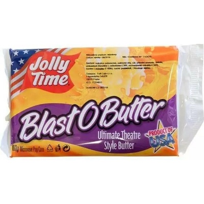 Jolly Time Popcorn s maslovou príchuťou 18 x 100 g