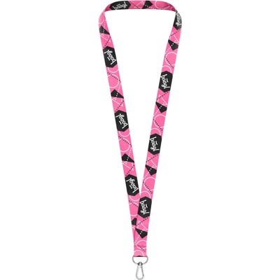 Snúrka na krk BAAGL dlhý lanyard ružový