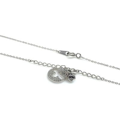 Jan Kos jewellery Stříbrný řetízek s přívěskem 12115468