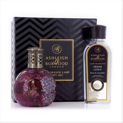 Ashleigh & Burwood malá katalytická lampa ROSE BUD s vôňou FRESH LINEN 250 ml