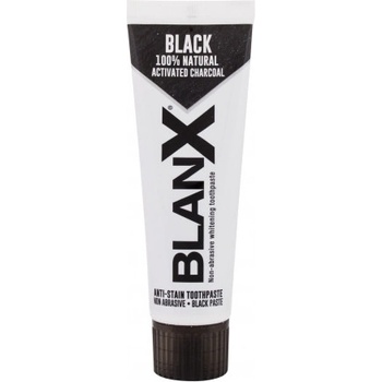 BlanX Bieliaca zubná pasta s aktívnym čiernym uhlím 75 ml