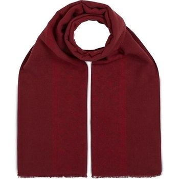 Tommy Hilfiger Зимен шал Tommy Hilfiger Monogram Brushed Scarf AW0AW15341 Rouge XJS (Monogram Brushed Scarf AW0AW15341)