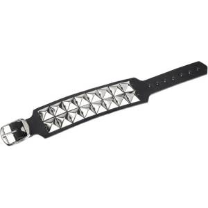 Black & metal Гривна с пирамида 2 - bwz-218
