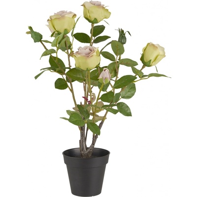 IB LAURSEN Umělá květina v květináči Rose, multi barva, plast