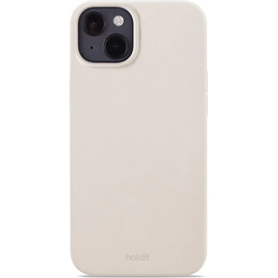 Holdit Калъф Holdit - Silicone, iPhone 15 Plus, светлобежов (7330985159848)