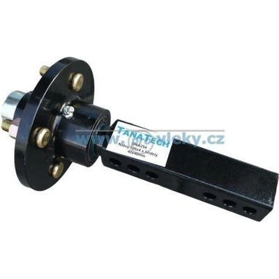 Tanatech Náboj 100x4 s hřídelí 40x40mm nosnost 500kg – Sleviste.cz