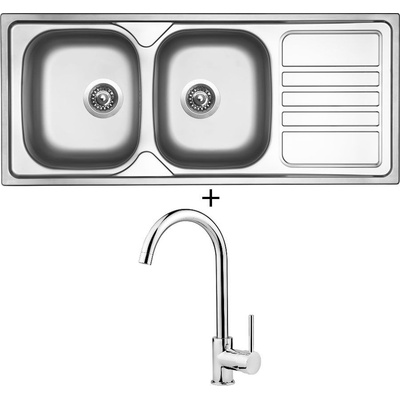 Set Sinks Okio 1160 DUO V + Aster 062 M
