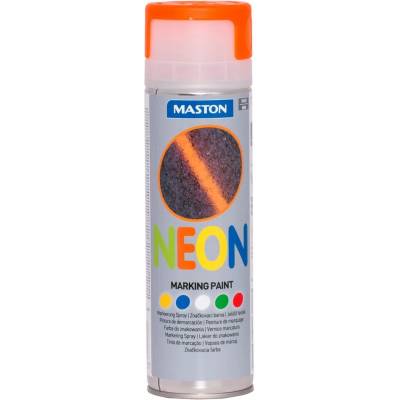 Maston Markingspray Neon 500 ml oranžová