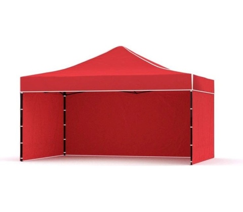 Bestent Nůžkový stan 3x4,5 červený SQ