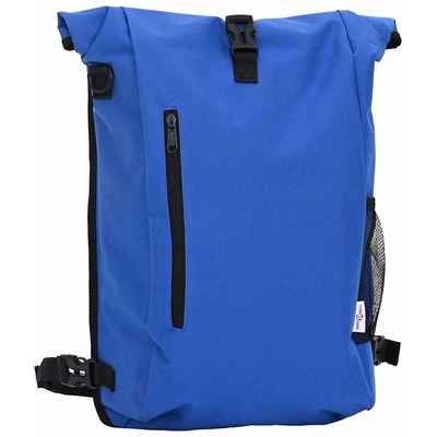 vidaXL Чанта за велосипед Синьо 31 x 13 x 58 см Полиестер (42008092)