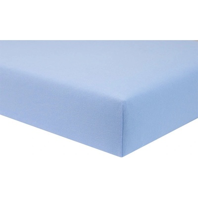 ESITO prostěradlo Jersey Modrá 70x140