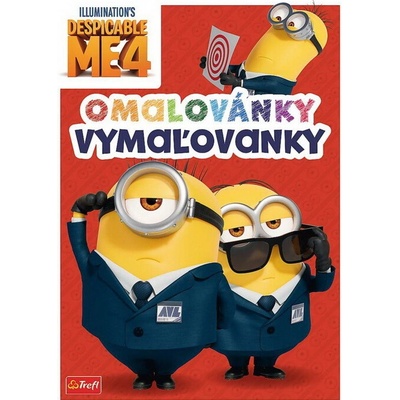 Trefl Vymaľovanky Mimoni 24 strán
