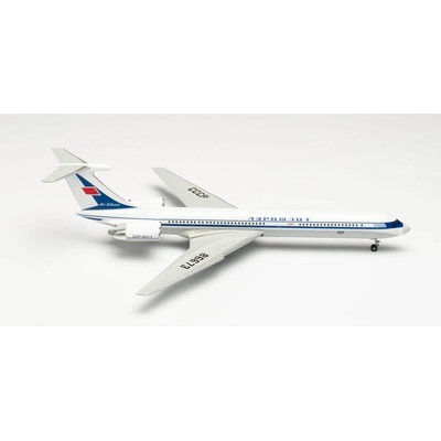 Herpa Il-62M Aeroflot1990s Colors Le Bourget 1971 1:200