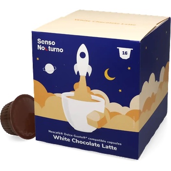 Senso Nocturno | White Chocolate Latte - 16 капсули за Dolce Gusto