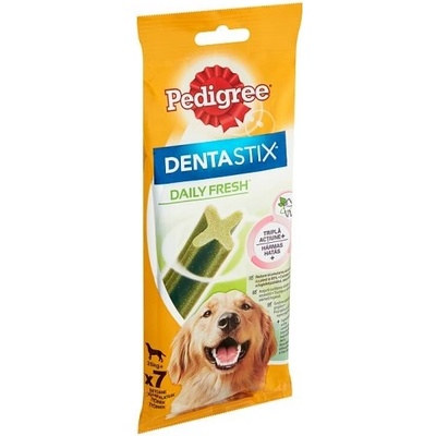 Pedigree DentaStix Doplnkové krmivo pre psy staršie ako 4 mesiace 7 ks 270 g