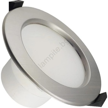 NEDES Led осветление за таван за баня led / 10w / 230v 4000k сребро ip44 (nd3207)