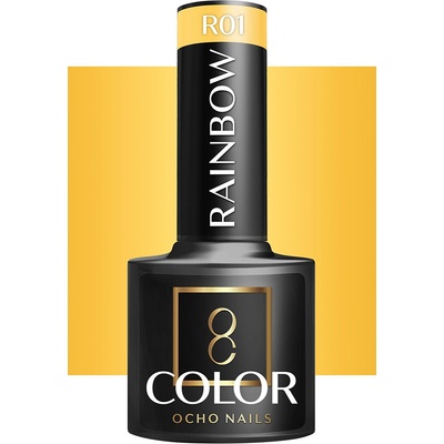 Ocho Nails lak na nechty dúhový R01 5 g