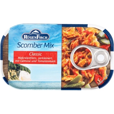 Rugen Fisch filety z makrely se zeleninou a rajčatovou pastou 120 g