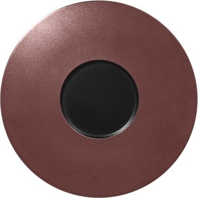 RAK Porcelain Metalfusion talíř mělký Gourmet 29 cm černobronzový RAK-MFFDGF29BB