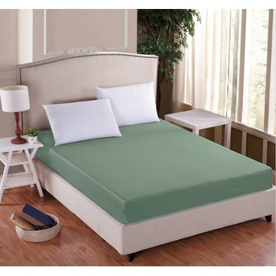 Entuzia Prestieradlo deluxe Mako Jersey s lycrou peppermint mentol Jersey elastan 180x200