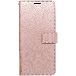 Forcell Кожен Калъф за Xiaomi Redmi Note 14 5G, Forcell Mezzo Book Case, Розов (5903396364853)