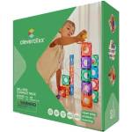 Cleverclixx Магнитен строителен комплект Ball Run Compact Pack Intense 60 части (CLEVER_CC-1004)