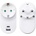 BlackBird 1 Plug + 2 USB (BH1626)