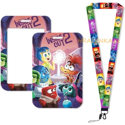 Šňůrka na krk 24464 s cedulkou na ID karty Inside Out