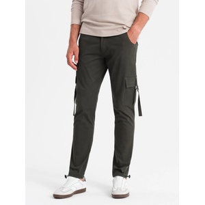 Ombre Clothing Мъжки дрехи Ombre STRAIGHT LEG CARGO V3 OM-PACG-0197 Ombre Clothing | Siv | МЪЖЕ | 30/32