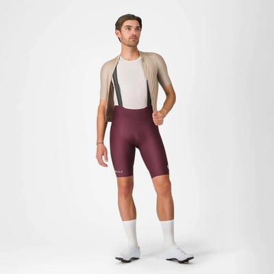 Castelli s laclem Espresso červená